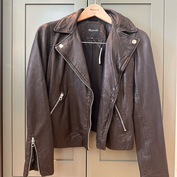 Madewell Leather Jacket - Picture 2 of 4